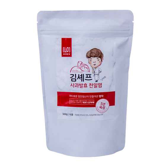 사과발효 천일염[로] 500g