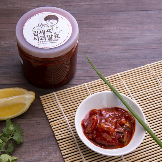 사과발효 어리굴 젓 400g